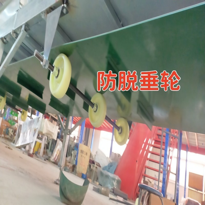 L型皮带输送机工业平型输送食品级传送带裙边防漏爬坡输送带厂家图4