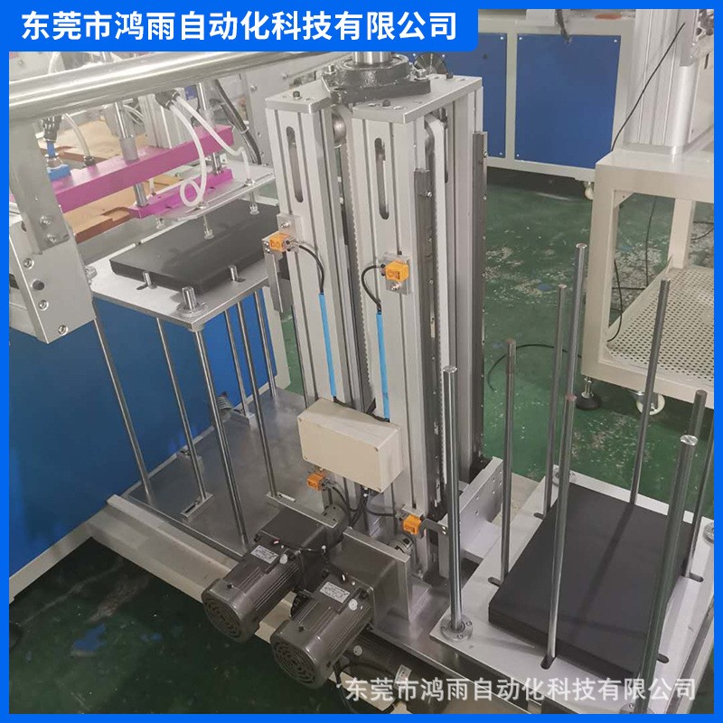 全自动鞋垫丝印机鞋材转盘丝印机皮革导光板自动下料丝网印刷机图2