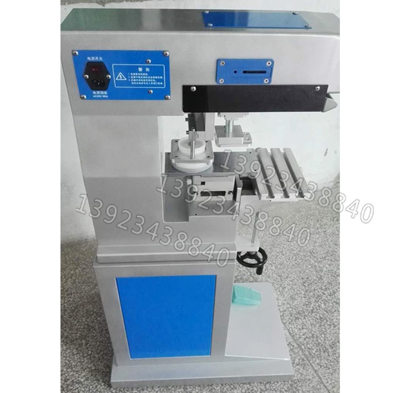 布料移印机单色油杯移印内衣洗水标麦衣服尺码移印机商标logo服装图2