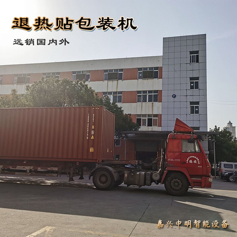 水凝胶退热贴包装机，四边封退热贴包装机，嘉兴知明机械图3
