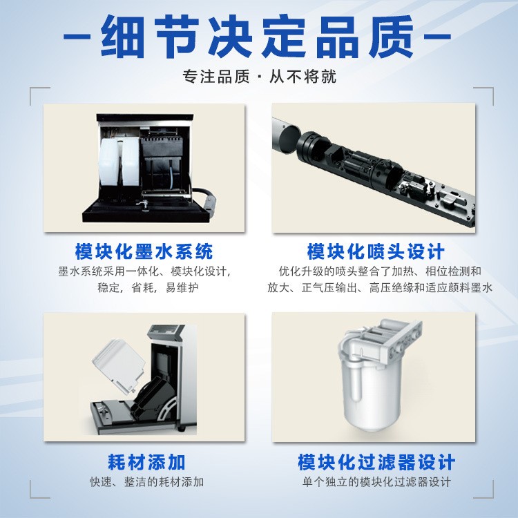 管材线缆日期自动高速喷码机薄膜瓶盖包装袋洗衣液批号油墨打码机图3