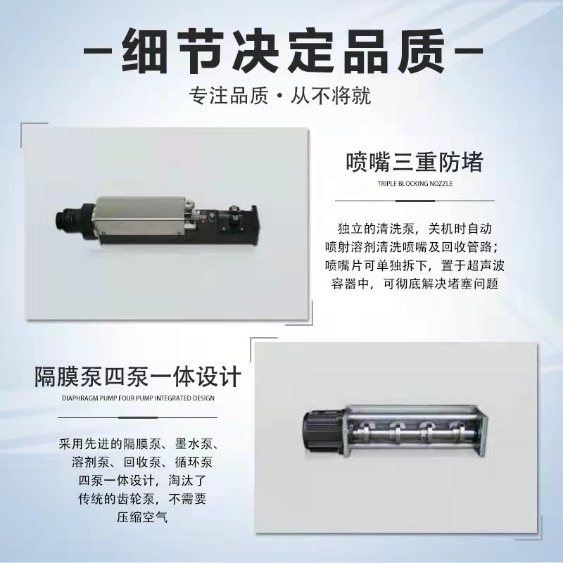 厂家直供热转印流水线油墨喷码机日期二维码UV在线小字符打码机图4