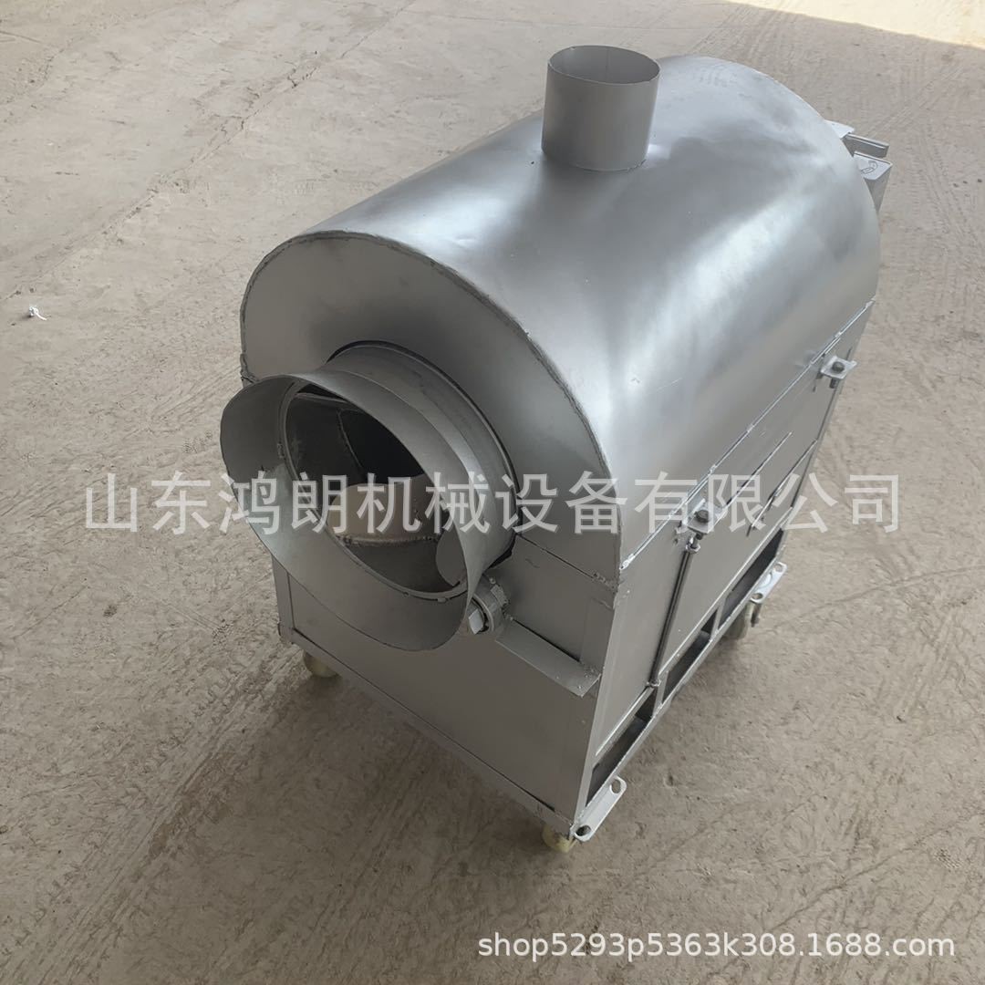 制作自动控温杂粮炒货机 大米烘炒机家用小型 30斤50斤炒货机图3