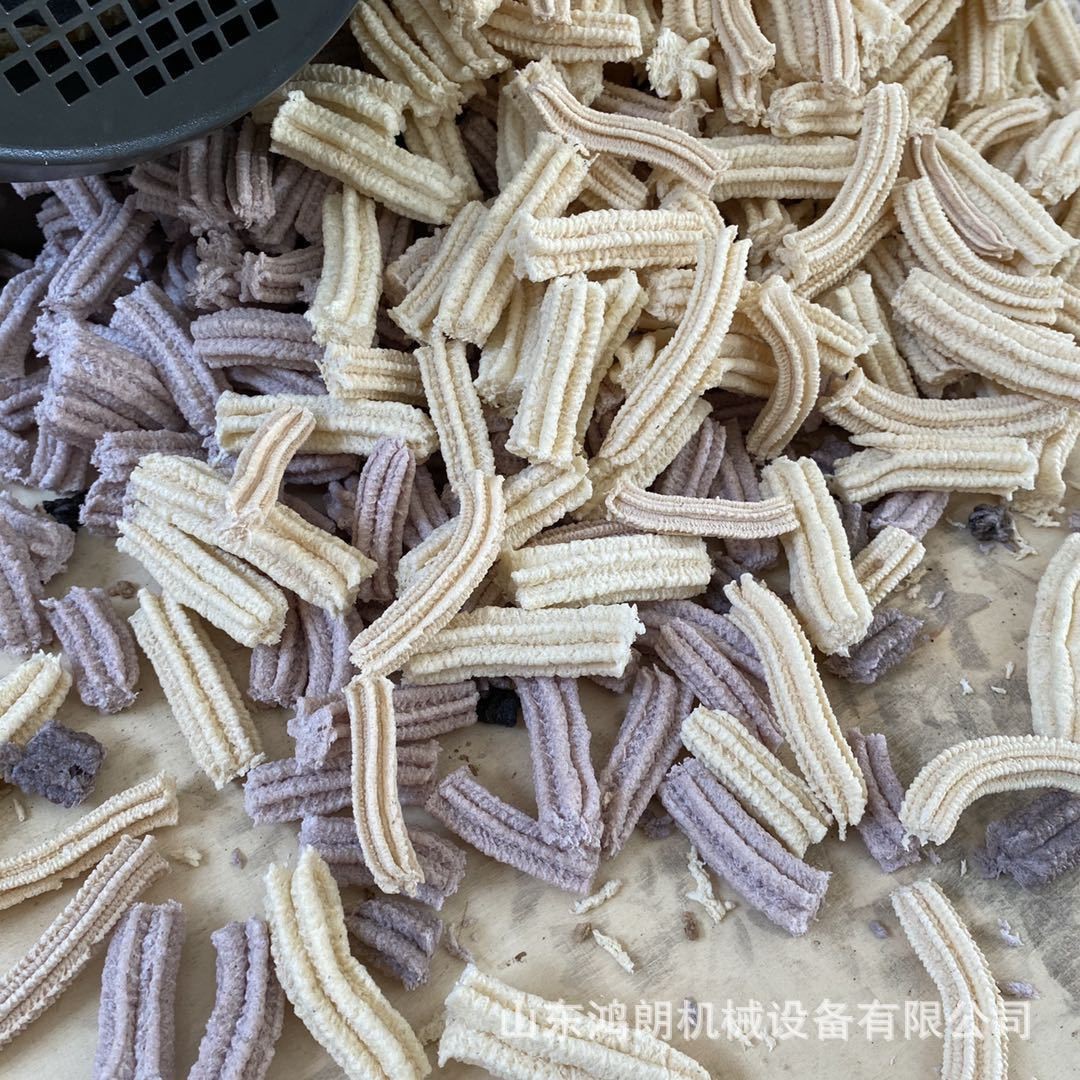 电机款休闲食品膨化机 流动车载式江米棍机 汽油柴油家用香酥果图2