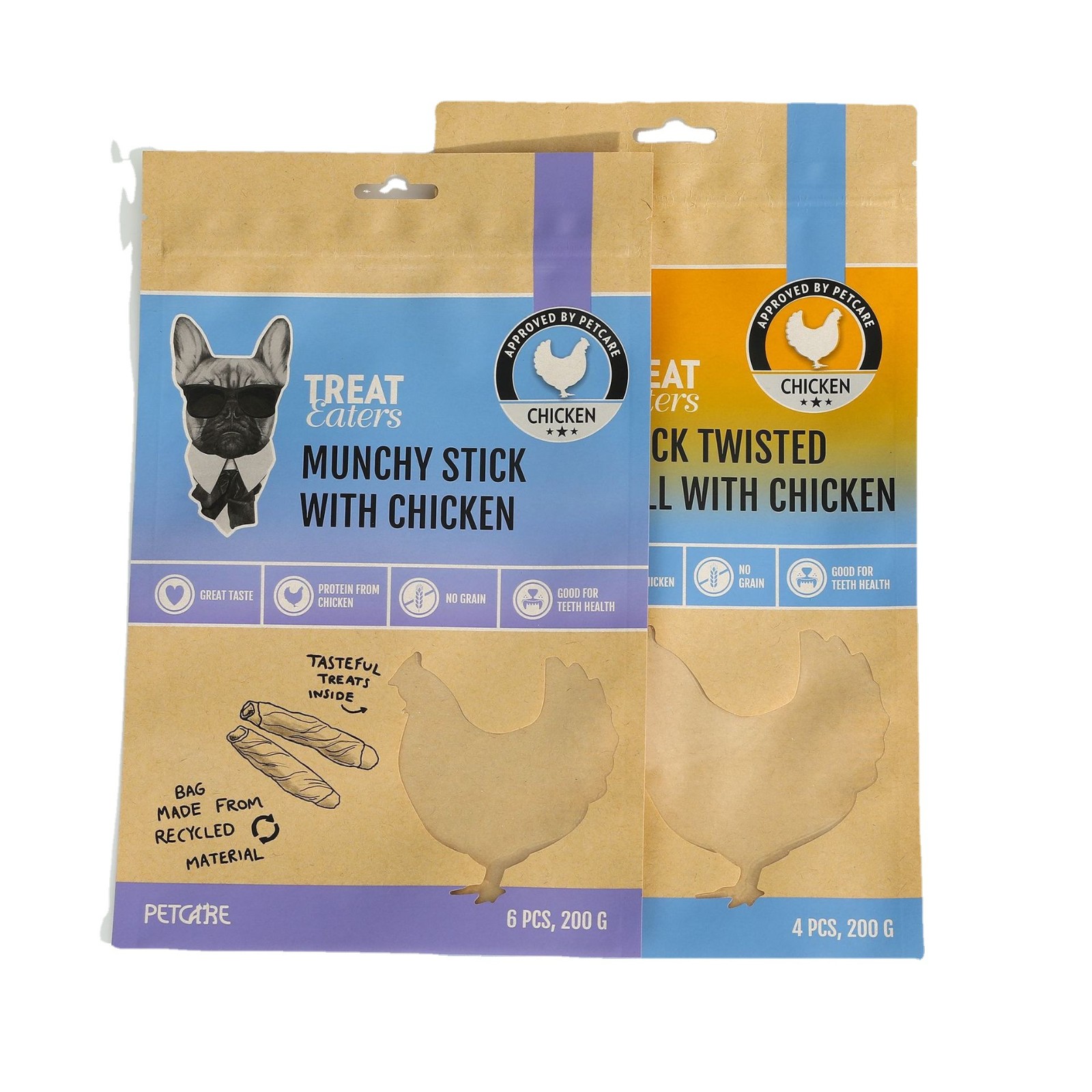 自立自封八边封宠物食品包装袋批发复合材料猫粮狗粮食品袋 可加印图4