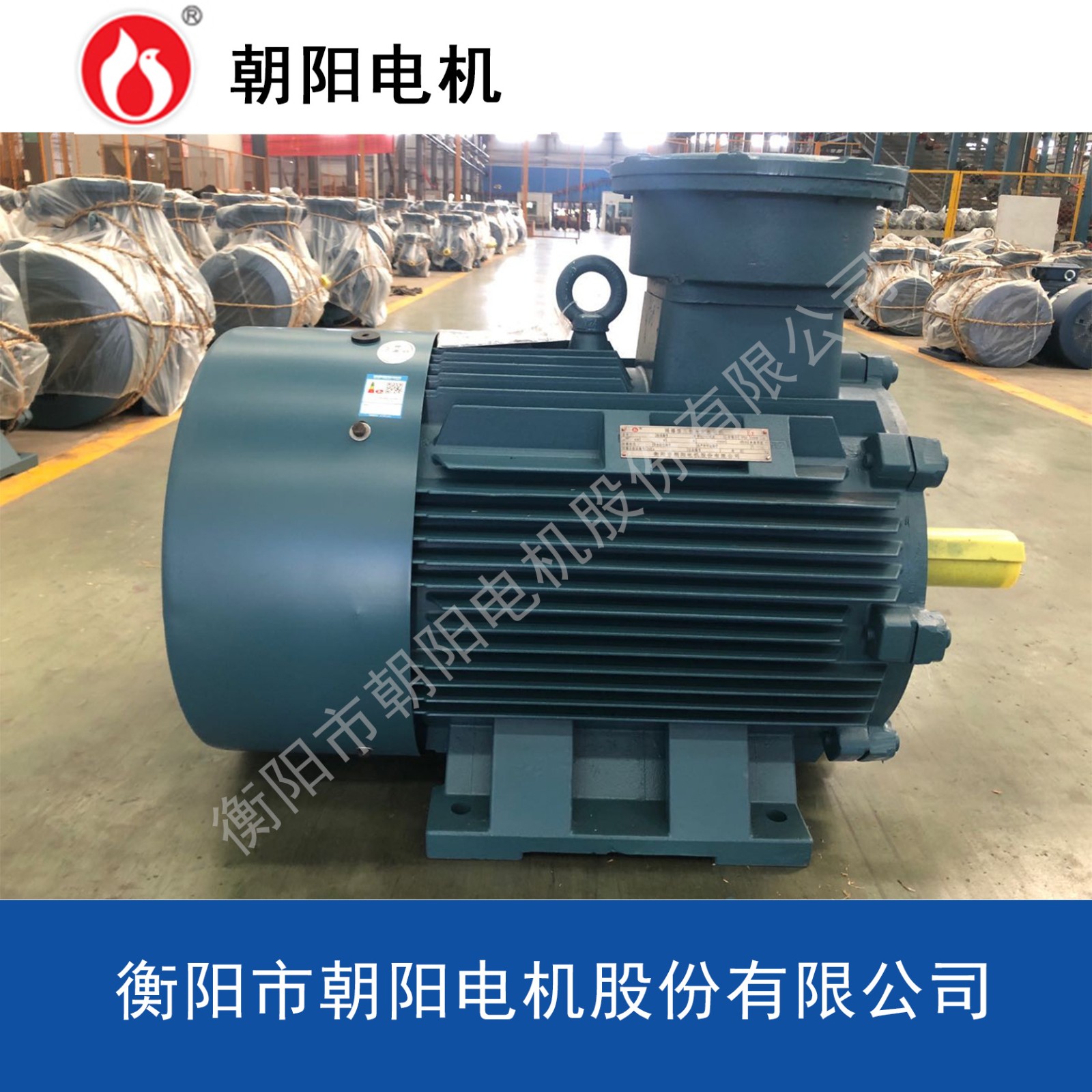 衡阳防爆电机现货批发朝阳YBX3-132S1-2-5.5KW隔爆型三相异步电机图3