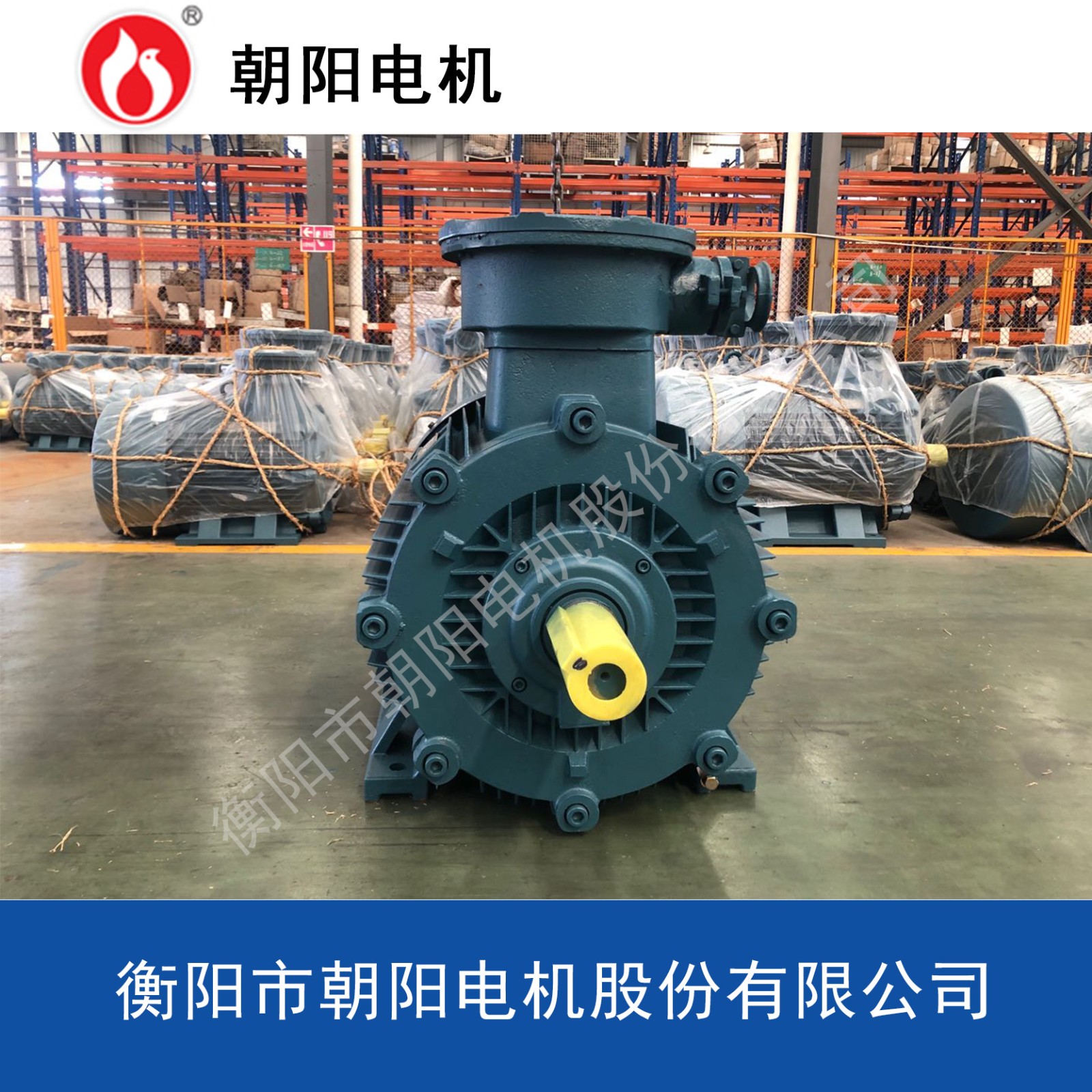 衡阳防爆电机现货批发朝阳YBX3-132S1-2-5.5KW隔爆型三相异步电机图2