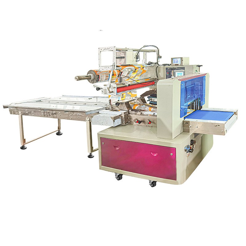 口香糖片包装机FJQZB-250枕式包装机巧克力红糖包全自动包装机图4