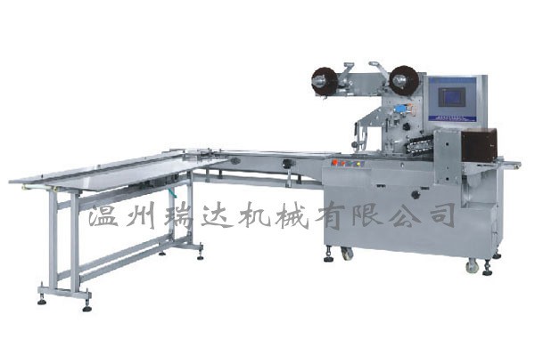 DXD-300型 瑞达 多功能 枕式包装机 上走膜 食品 饼干 面包包装机图3