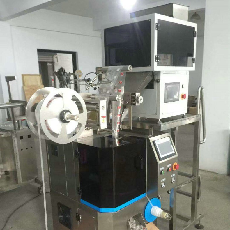 茶叶内外袋一体机包装机 挂线挂标袋泡茶茶叶包装机 花茶包装机图3