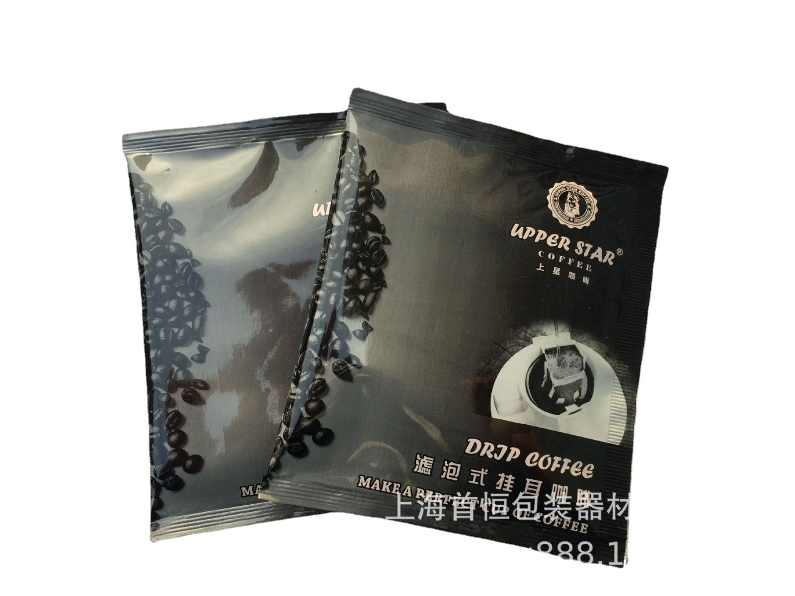 新鲜现磨氮气精品纯黑美式咖啡粉瑰夏耶加挂耳咖啡包装机图5