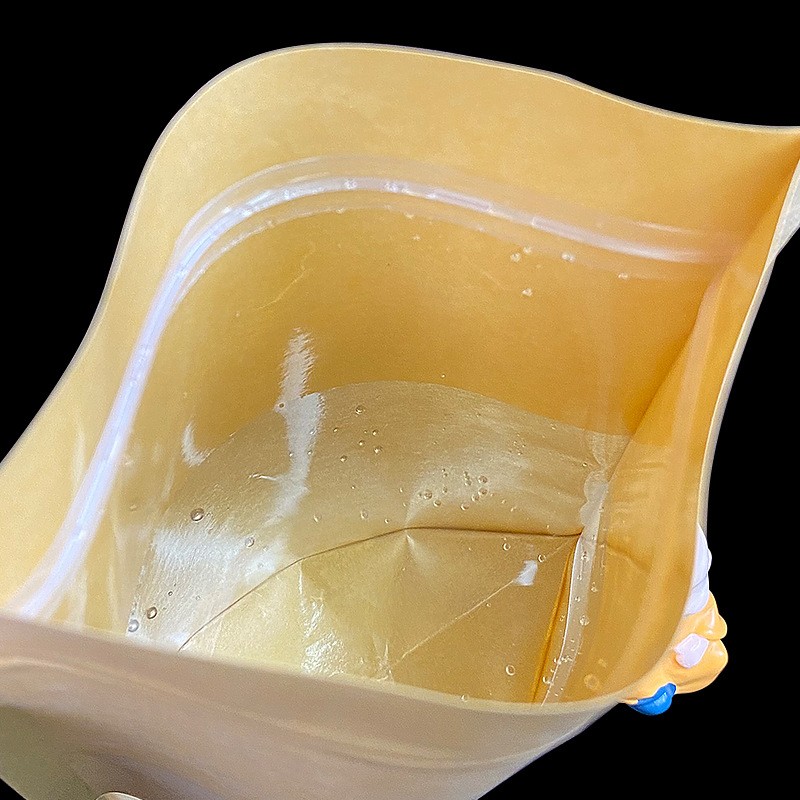 调料糖果蜜饯包装自立自封开窗牛皮纸袋商店超市专用袋干果零食袋图3
