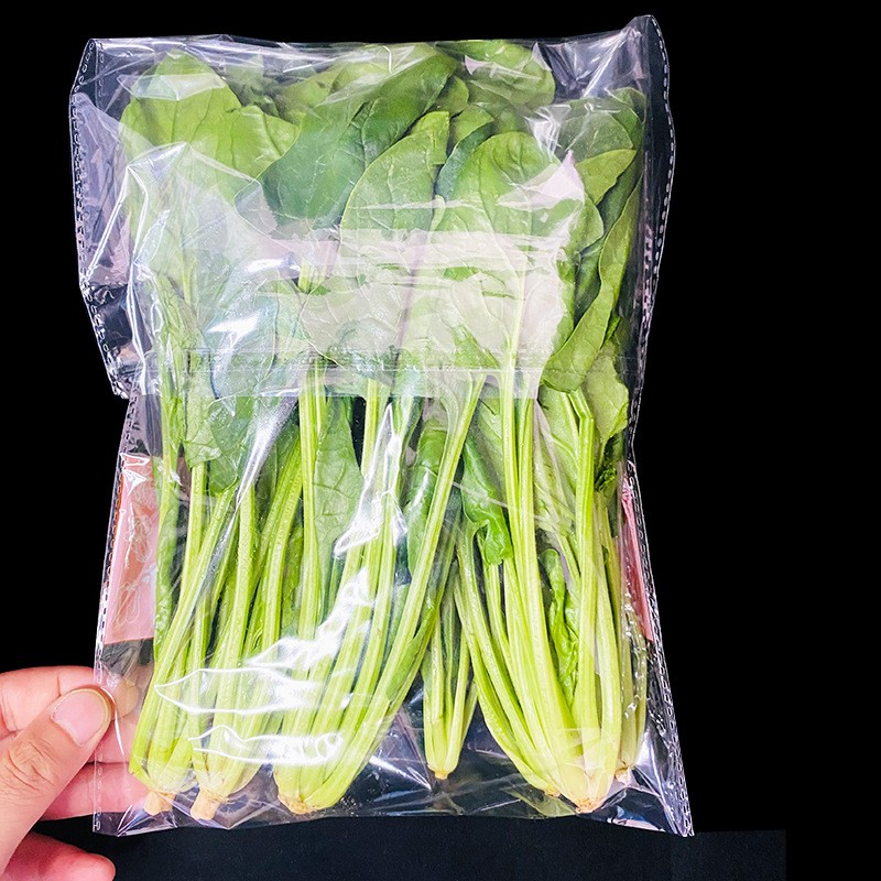 蔬菜袋防雾打孔透气保鲜葡萄食用菌OPP自粘袋玻璃袋厂家食品级塑图2