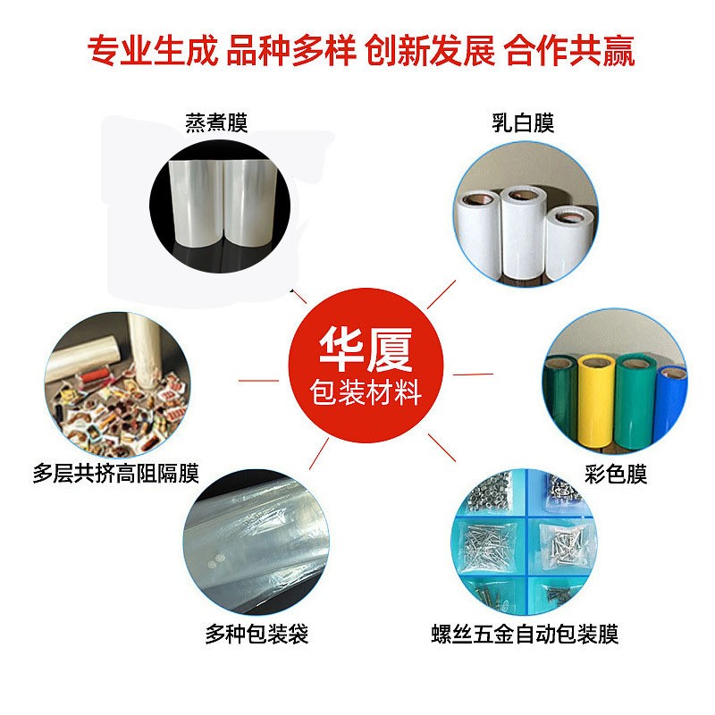 厂家现货批发乳白cpp膜耐高温聚丙烯复合包装薄膜多层共挤流延膜图3
