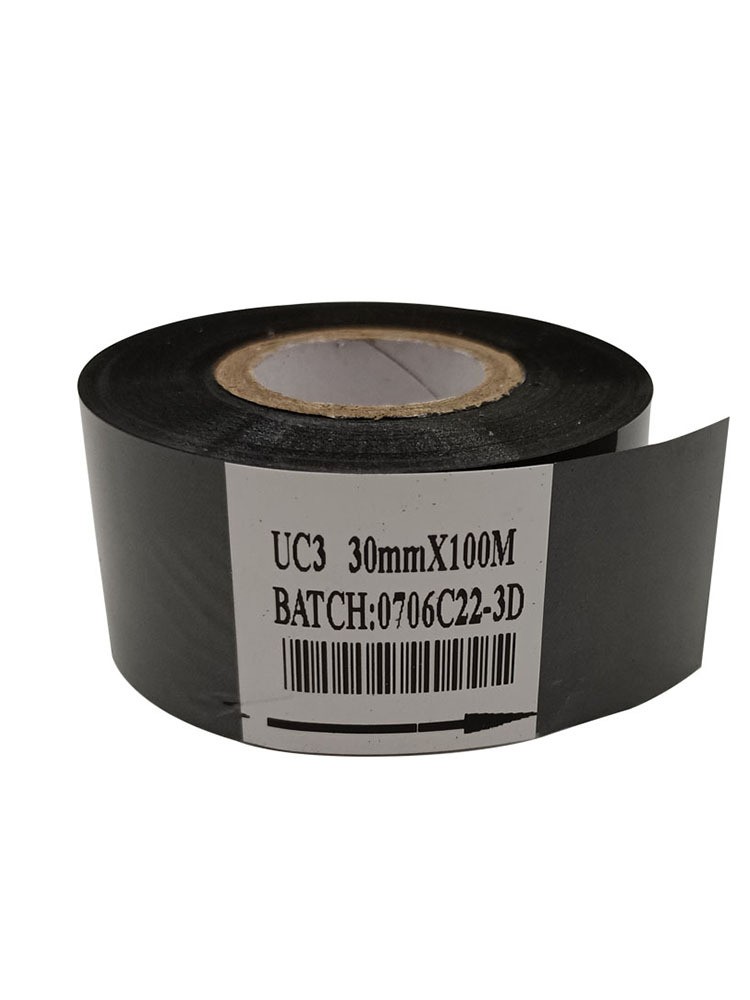 打码色带UC3黑色色带日期打印带 热打码色带打码机30*100工厂现货图5