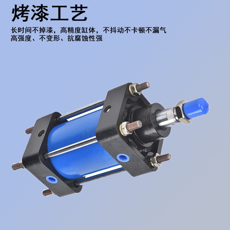 重型全铁气缸QGB II QGA QGS JB80/100/125/160/200/250/320/400   QGB100X200图2