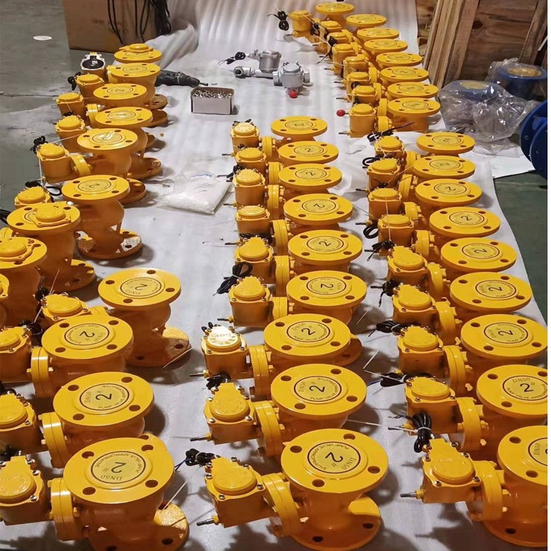 ZCRB法兰自动紧急切断阀 煤气 天燃气电磁阀 电磁式燃气阀门 100 1个图5