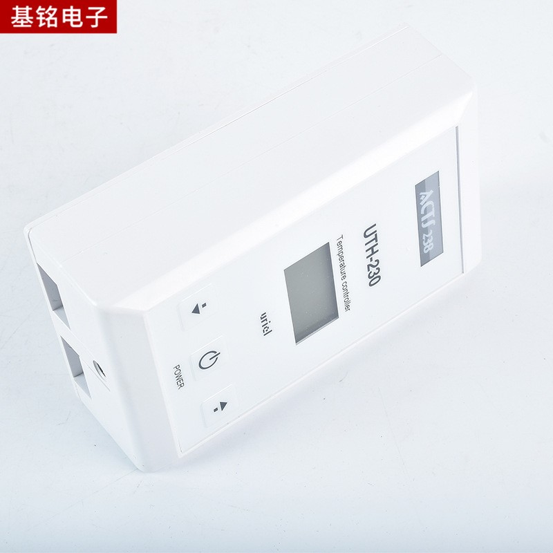 智能数显电子温控器UTH-230白色调节控制器电地暖智能温控器 1台图3
