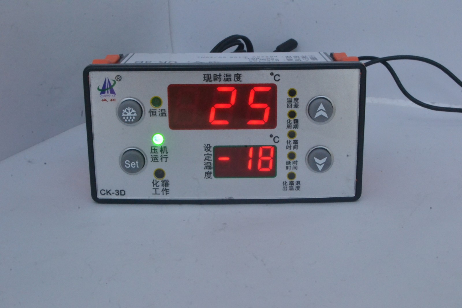 诚科冷库温度控制器CK-3D 冷冻冷藏柜温控器 1台图3