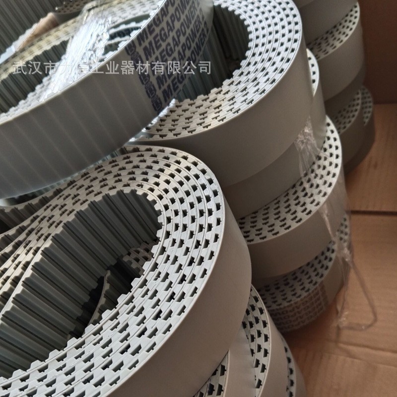 黑色工业双面传动橡胶同步带宽耐温橡胶环形同步带聚氨酯齿带 5米图4