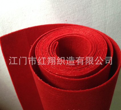厂家直销2MM厚彩色箱包手工DIY装饰隔音毛毡 针刺无纺布毛毡布图3