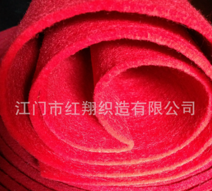 供3MM厚型彩色手工diy喜庆挂饰玩具手袋箱包6.78元戟绒布毛毡布图3