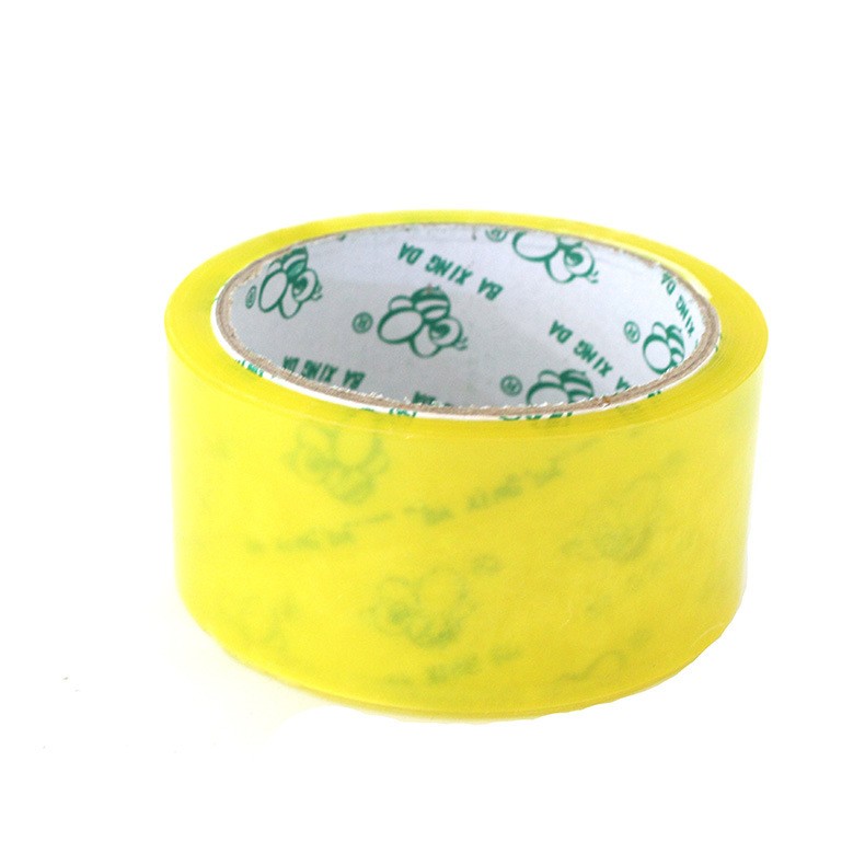 德粘堡胶粘带4.5cm小蜜蜂胶带透明封口胶广州批发可印字45mm*30y图3