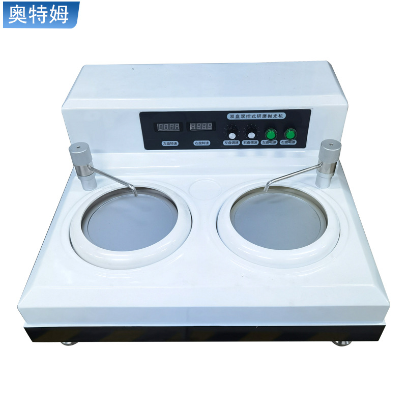 金相试样磨抛机 双盘双控金相研磨抛光机 无级磨抛机抛光机厂家图4
