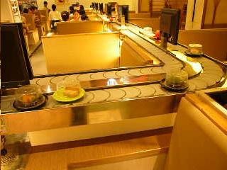 不锈钢月牙链回转寿司输送机上海供应商图5