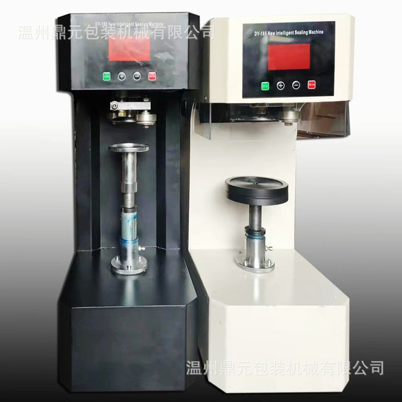 非旋转式电动式易拉罐封口机轻巧型不甩罐不漏液易拉罐封口机设备图2