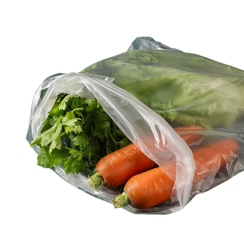 家用一次性pe平口塑料袋超市食品级手撕连卷袋保鲜袋大量批发图5