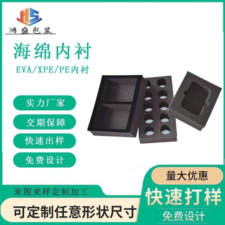 eva内衬包装 海绵内衬包装 手办模型内衬 五金电子防震缓冲内托图3