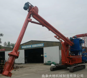 360度旋转绞龙进料吸灰机 散料卸船机 粉煤灰螺旋输送装卸机图3