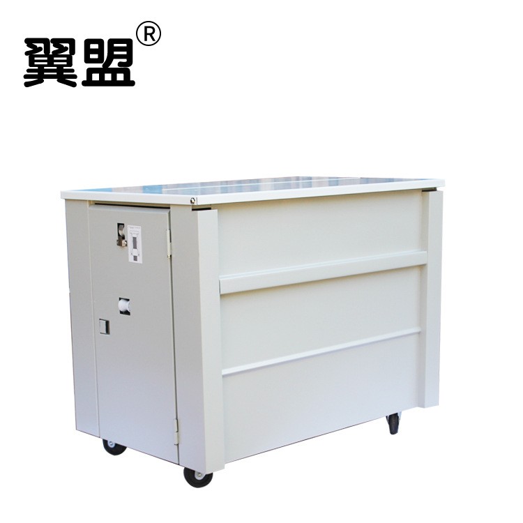 翼盟牌爆款加厚型半自动双电机打包机 高台纸箱包装机 PP带捆扎机图2