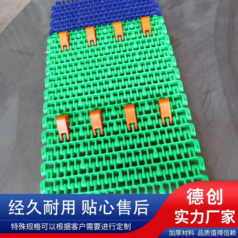 塑料网带输送带源头工厂节距50.8食品果蔬清洗烘干流水线PP网带图2