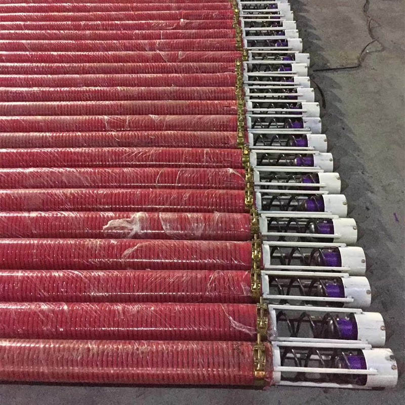 车载抽粮机散粮装车吸粮机红色软管绞龙上料装车倒粮软管吸粮机图3