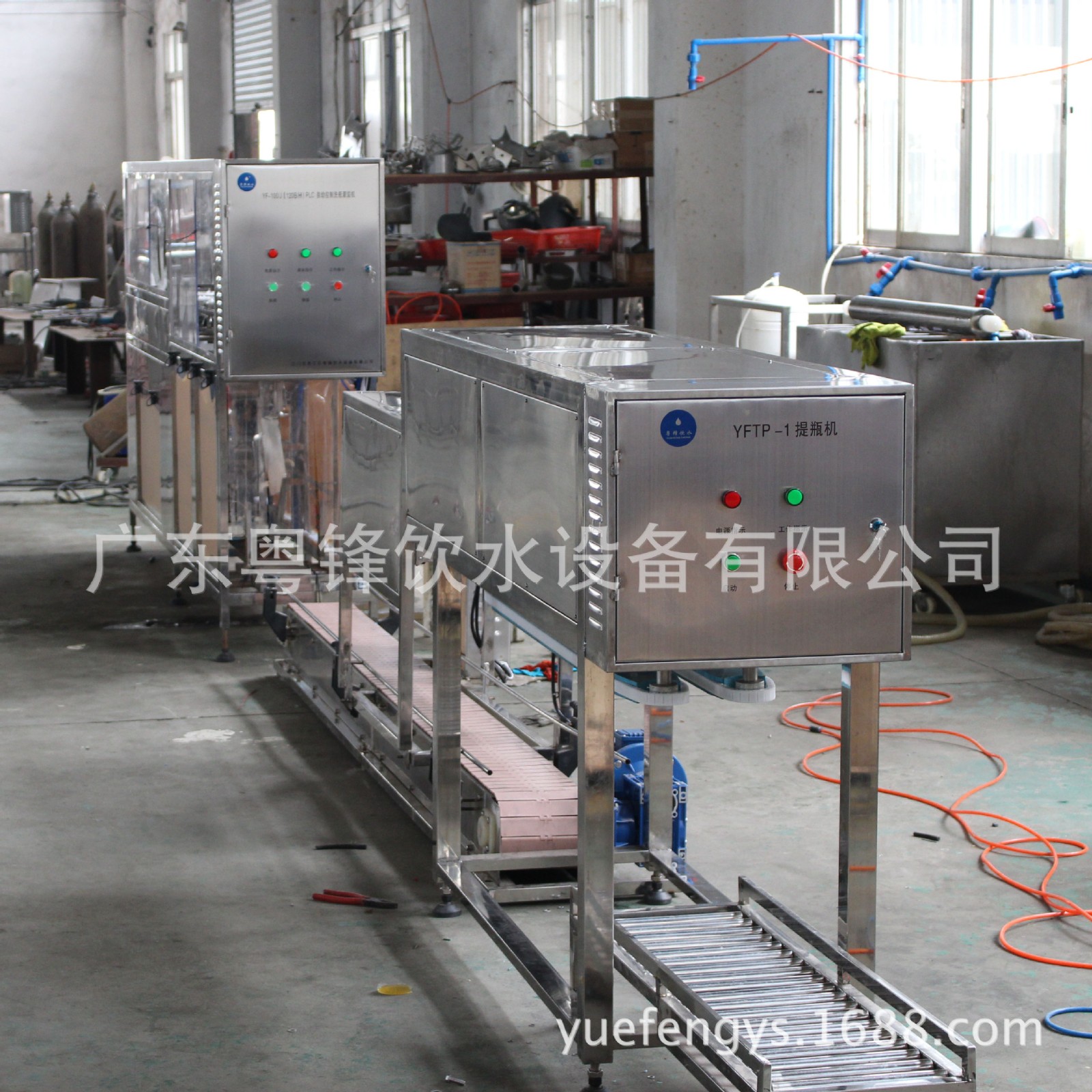 自动五加仑桶装水瓶口热收缩膜蒸汽封口机 18.9L桶装水封口机图3