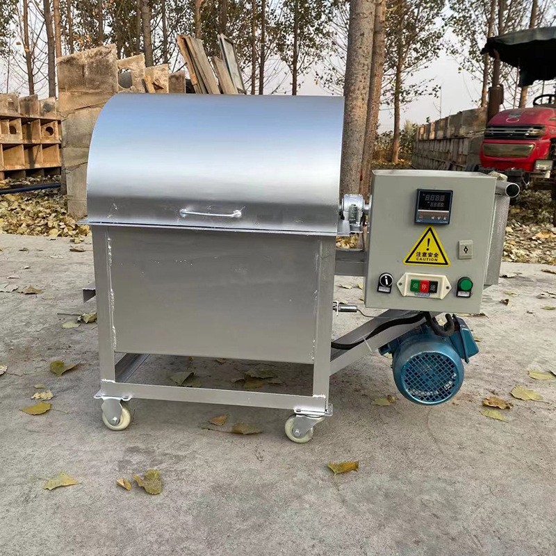 小型家用全自动炒瓜子机器炒芝麻五谷炒鸟食辣椒咖啡烘焙炒货机图2