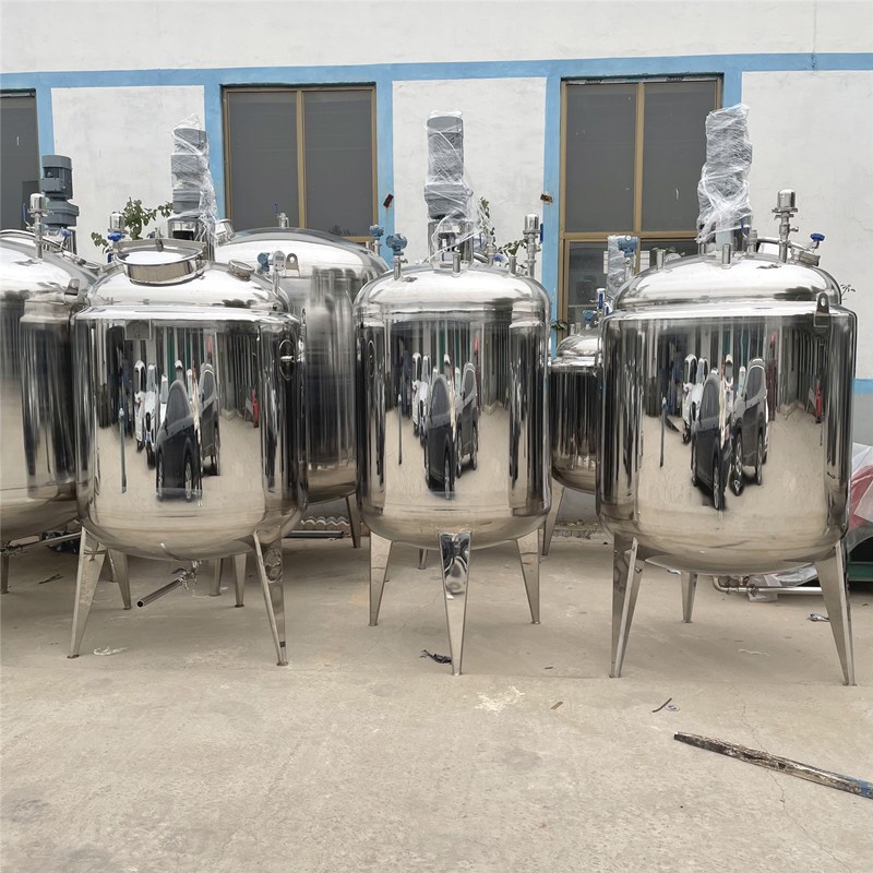 不锈钢日化电加热搅拌罐恒温反应釜化工染料混合缸厌氧液体发酵罐图2