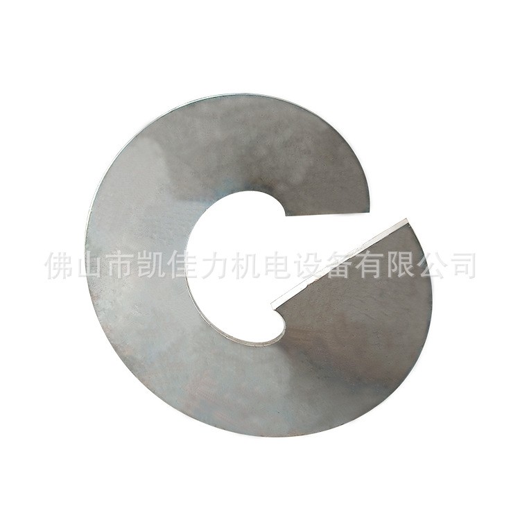 佛山凯佳力冷轧等厚单片螺旋叶片 碳钢不锈钢绞龙叶片 螺旋机配件图2