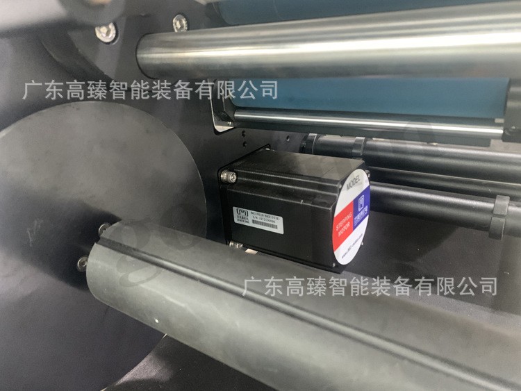 全自动平面贴标机 纸盒彩盒喷码分页机自动贴标头设备厂高臻现货图3