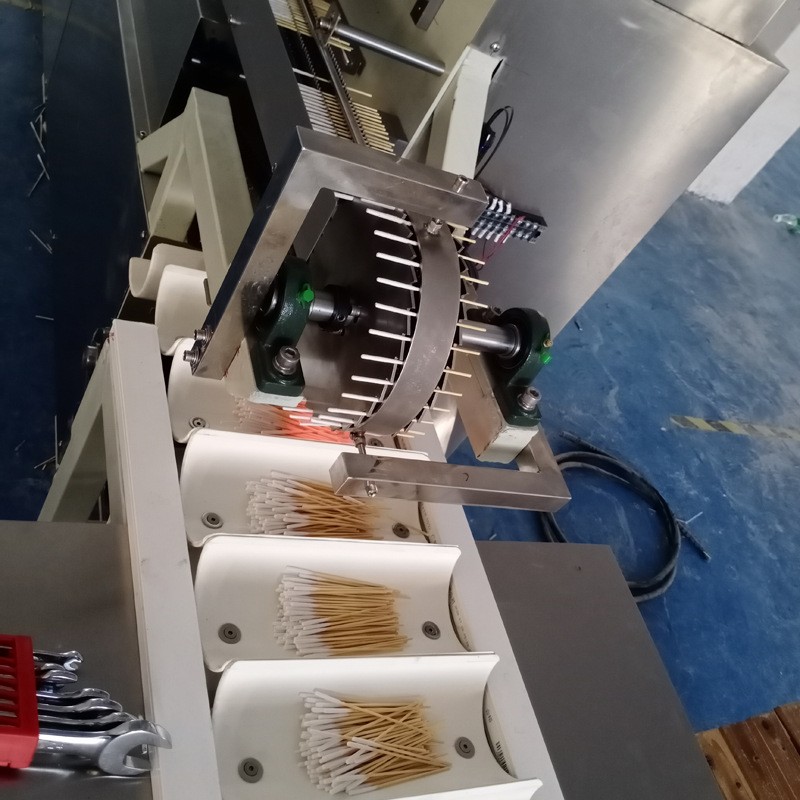 生产棉签机自动棉棒机化妆棉棒机化妆棉签机接受订制
