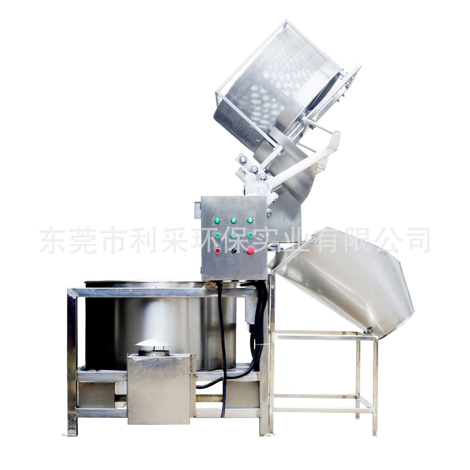 青菜自动脱水甩干机 油炸食品脱油离心机 一键启动全自动卸料图5