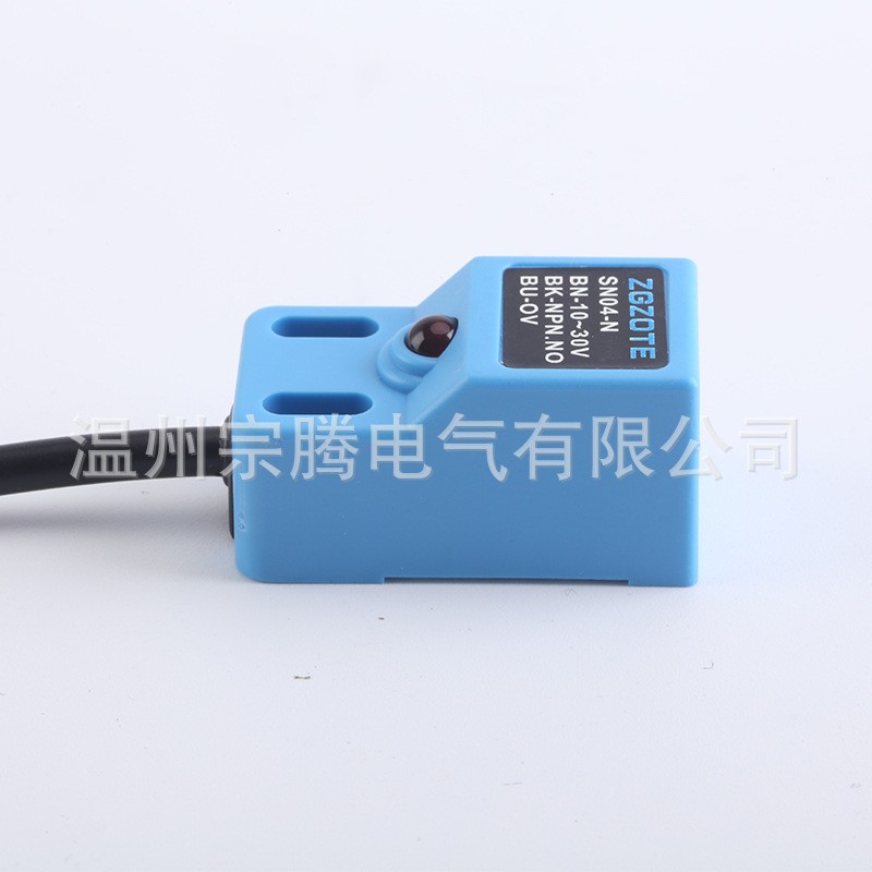 电感式 接近开关方形传感器SN04-N直流三线NPN常开金属感应6V/3 6V  1个图3