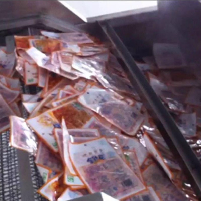 螺旋式进出料洗袋机低温食品袋表面清洗设备高压喷淋软包装清洗机图3