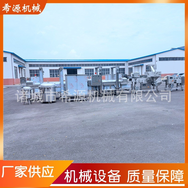 上浆机厂家 滚筒上粉机生 产线 小酥肉鸡块上糠裹粉设备上浆机图2