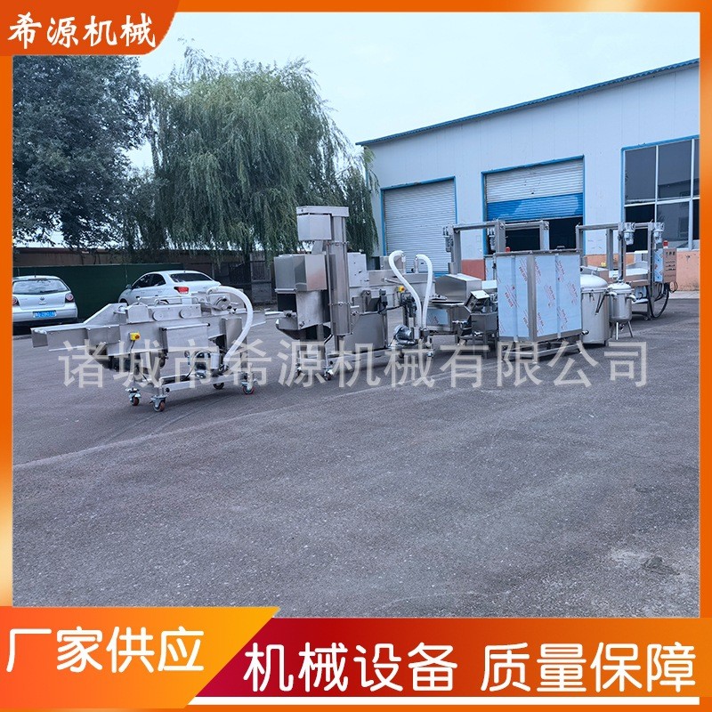 上浆机厂家 滚筒上粉机生 产线 小酥肉鸡块上糠裹粉设备上浆机图4