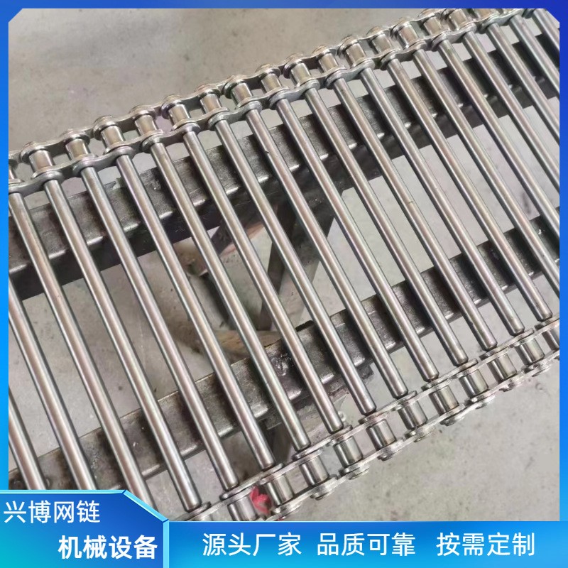 支轴链网带不锈钢串杆链条输送带支轴链传送带金属不锈钢支杆链图3