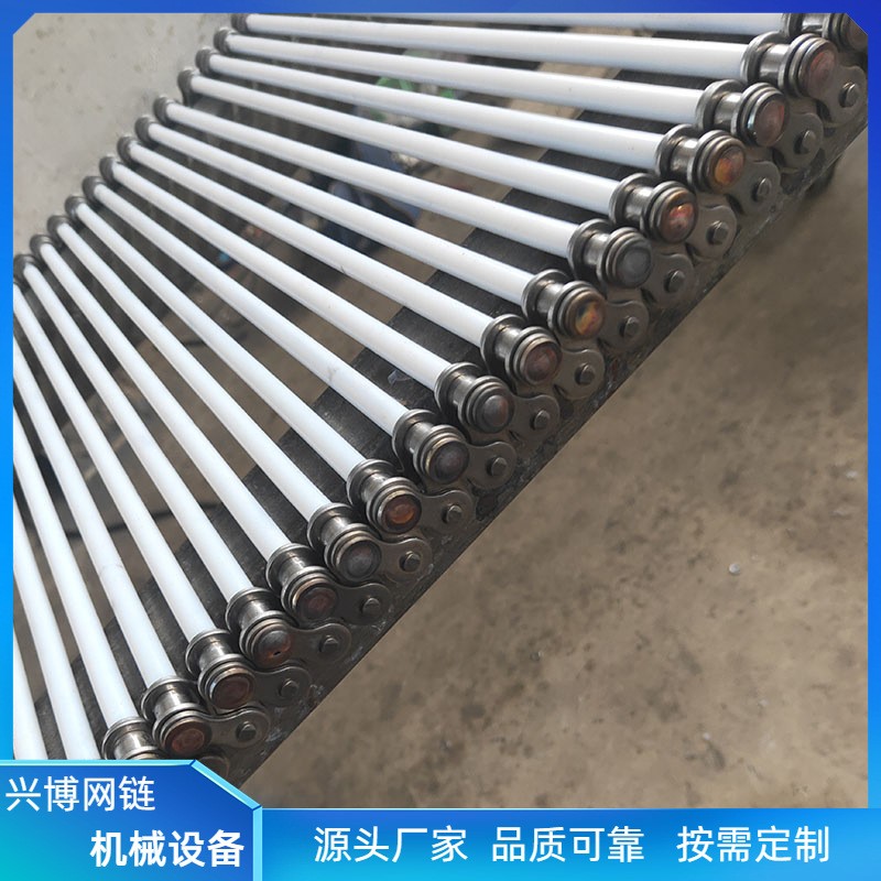支轴链网带不锈钢串杆链条输送带支轴链传送带金属不锈钢支杆链图2