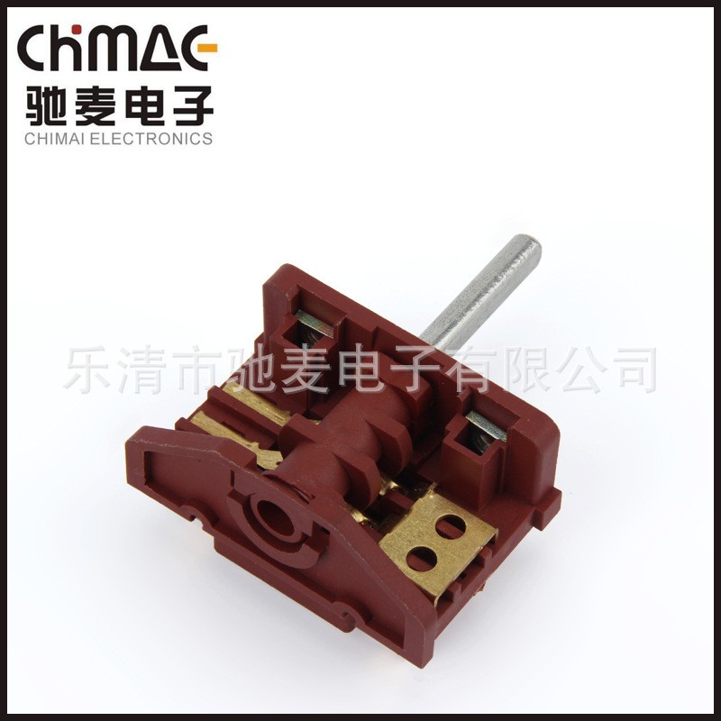 批发供应 旋转开关3+0 五脚5档旋转开关 取暖器无极调温旋转开关  100个图3